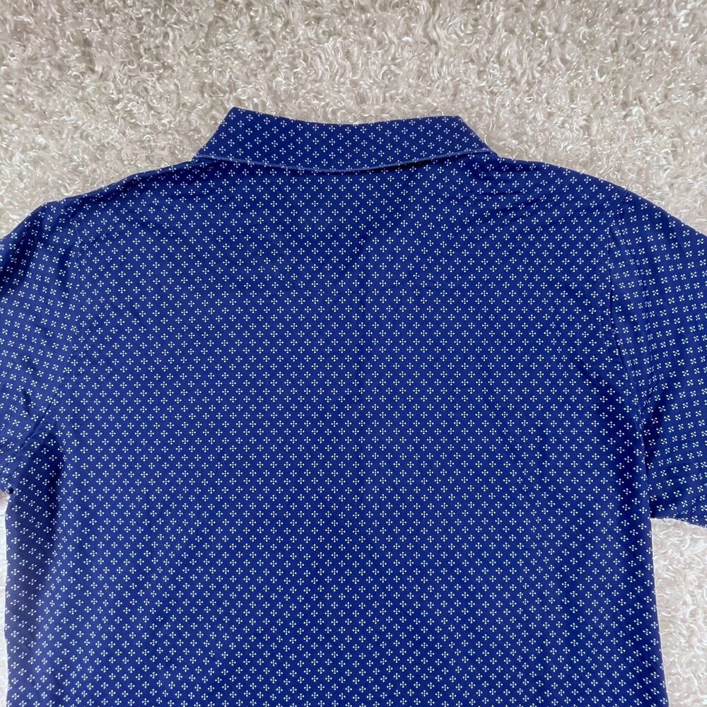 NWT Donald Ross Sportswear Golf Polo Navy Blue Women's Large L Bell McCoy Logo - Picture 12 of 14